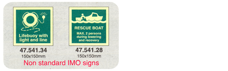 Lifesaving signs (LSS / LSA) Marko Ltd 17