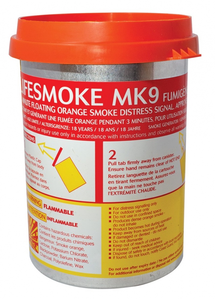Шашка дымовая плавучая Lifesmoke MK9 - 1