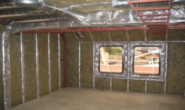 Replacement of fireproof insulation, thermal insulation and sound insulation - 1