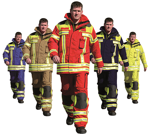 Protective clothing for fire-fighters  - 1