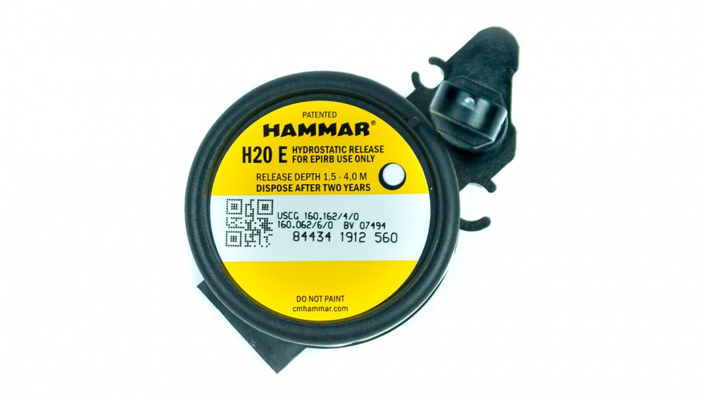 Гидростатическое устройство Hammar H20 для аварийных радиобуев фото :: Марко Лтд