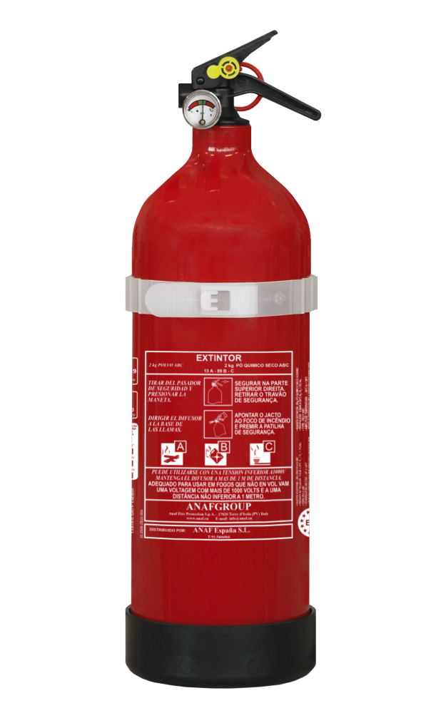 Powder Fire Extinguisher PS2-Y ABC - 1
