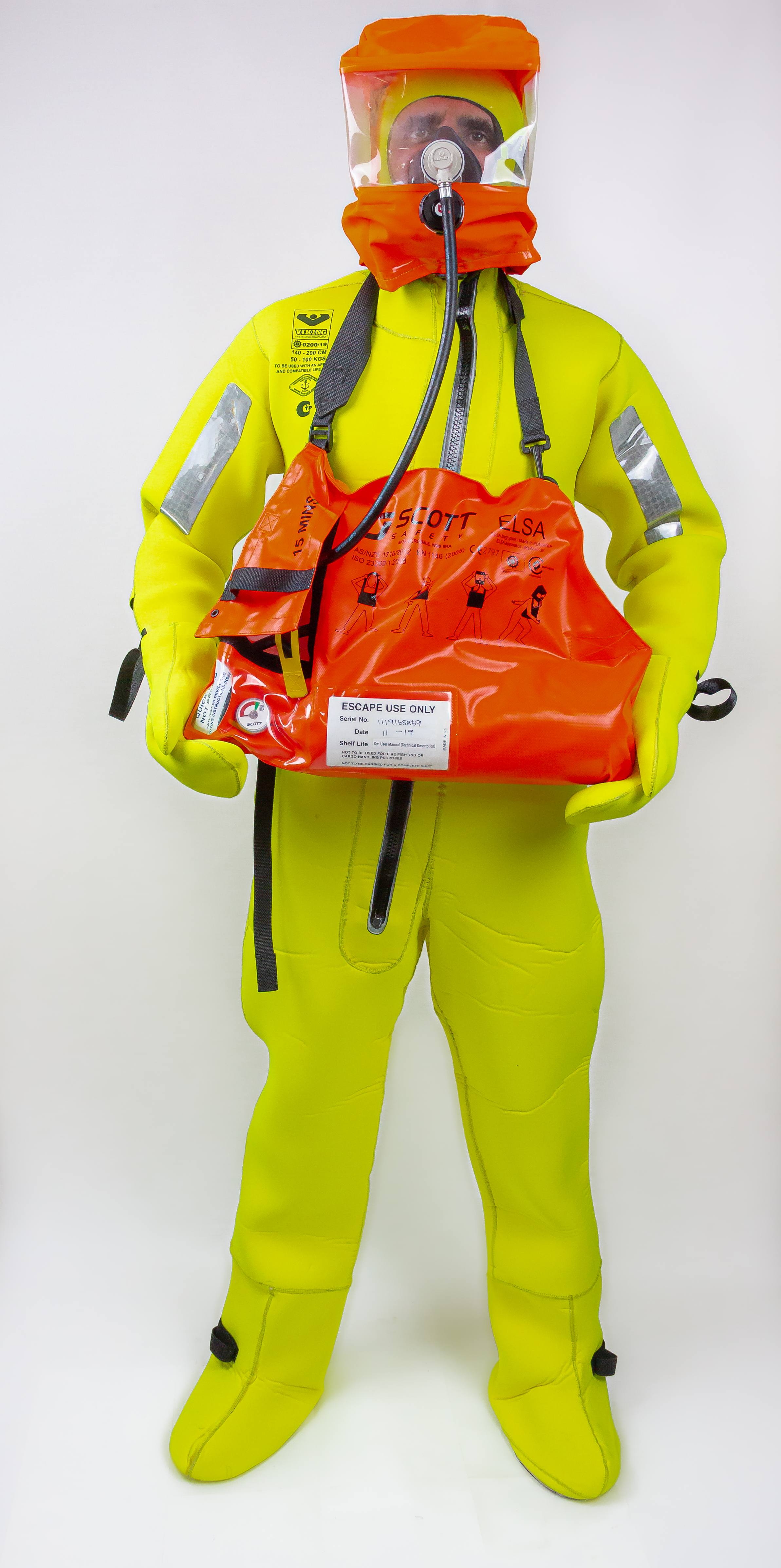 Emergency escape breathing apparatus ELSA 15B  - 4