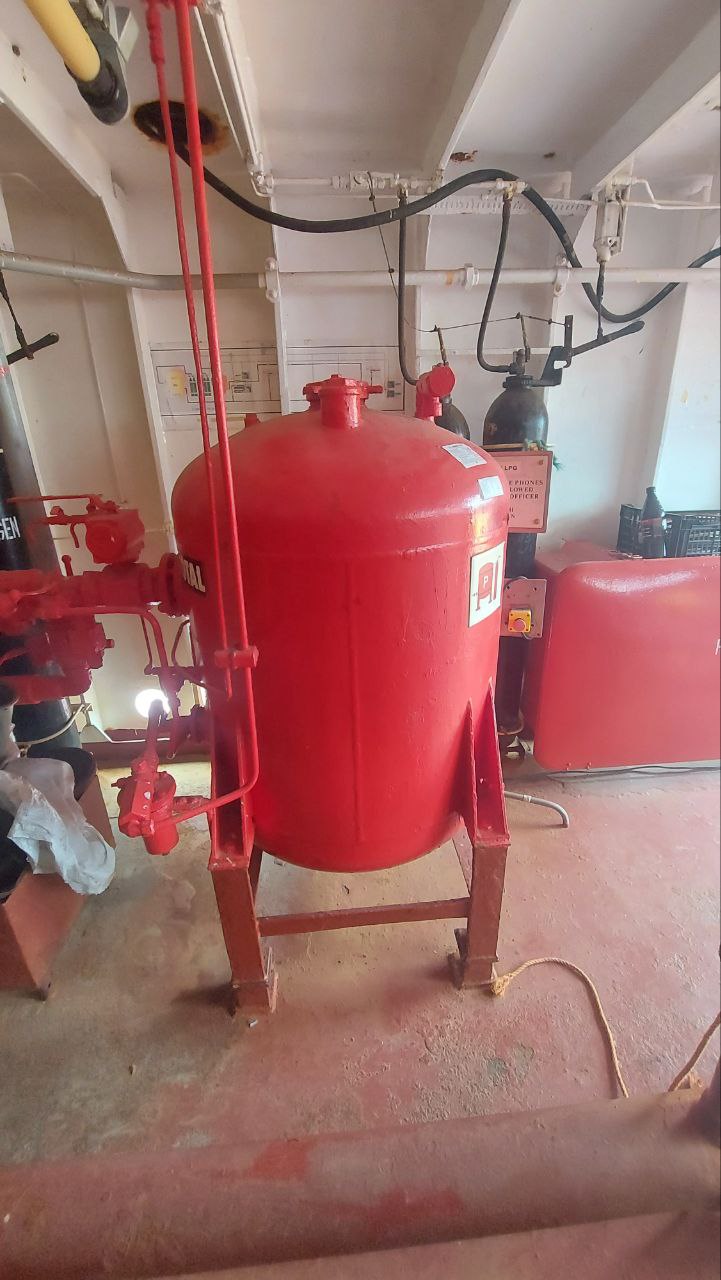 Maintanance and inspection of dry powder fire extinguishing system - 2