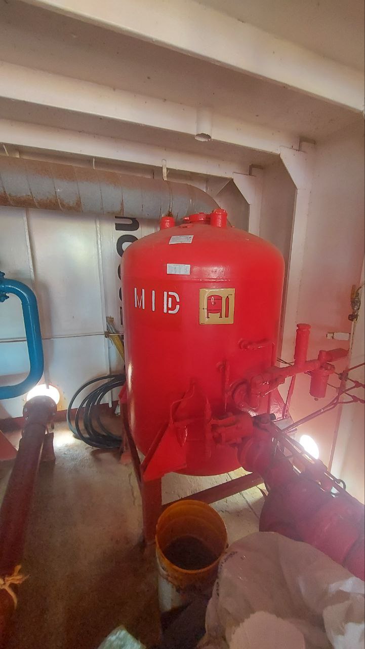 Maintanance and inspection of dry powder fire extinguishing system photo :: Marko Ltd